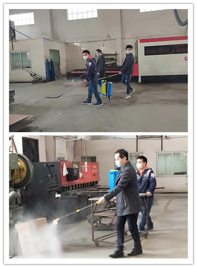 生产车间消毒