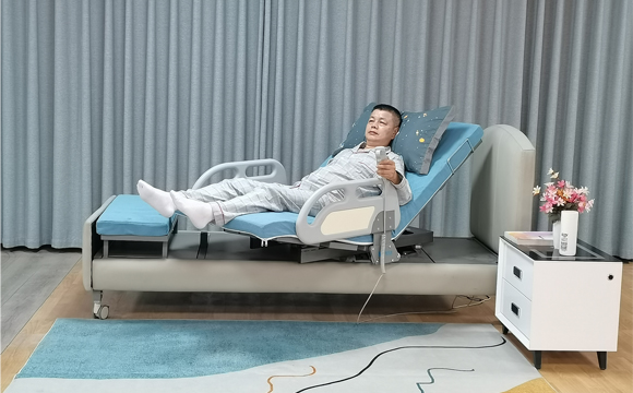 护理床旋转