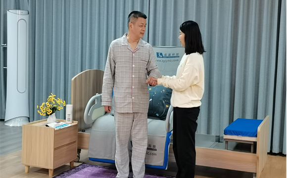 下床站立