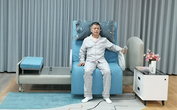 护理床旋转