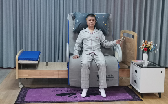 旋转下床