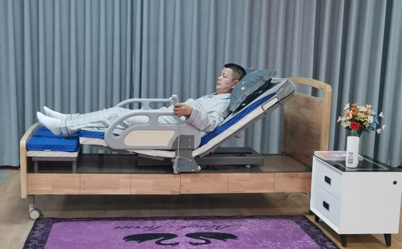 护理床起背曲腿
