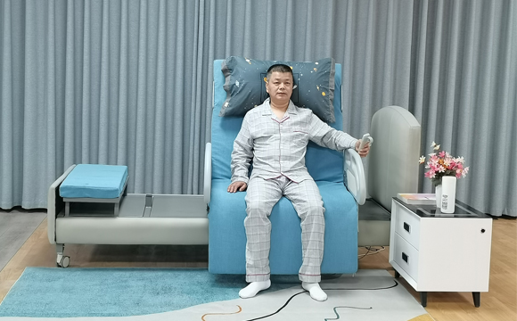 坐立下床